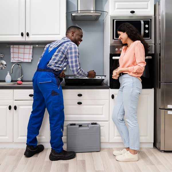 what kind of warranty do you offer on your cooktop repair services in Kit Carson County Colorado